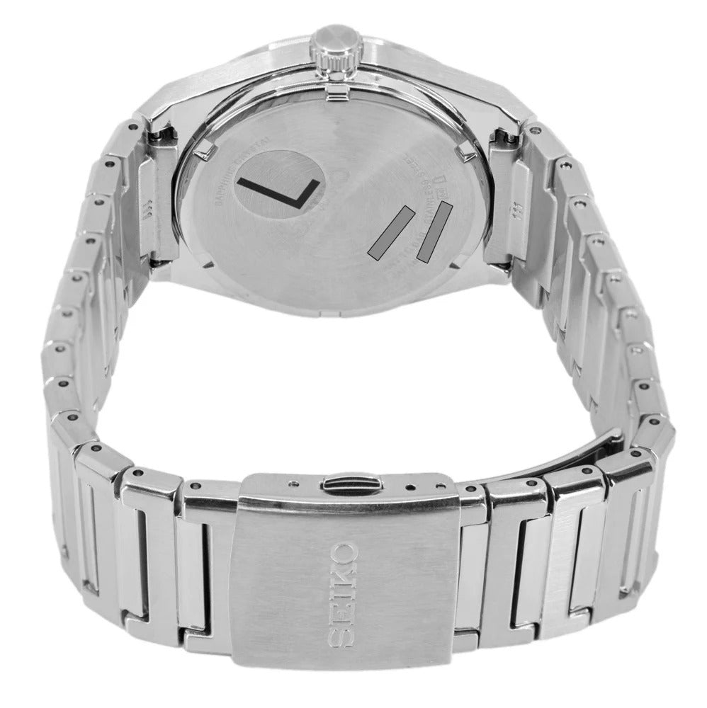 Seiko Conceptual Blue Dial Silver Steel Strap Watch for Men - SUR555P1