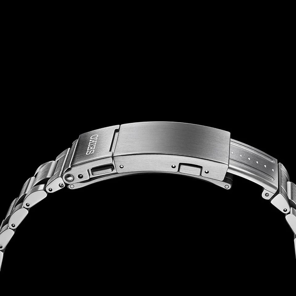 Seiko Prospex 1968 Heritage Diver's GMT 60th Anniversary White Dial Silver Steel Strap Watch for Men - SPB519J1