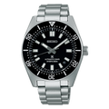 Seiko Prospex 1965 Heritage Divers Automatic Black Dial Silver Steel Strap Watch for Men - SPB453J1