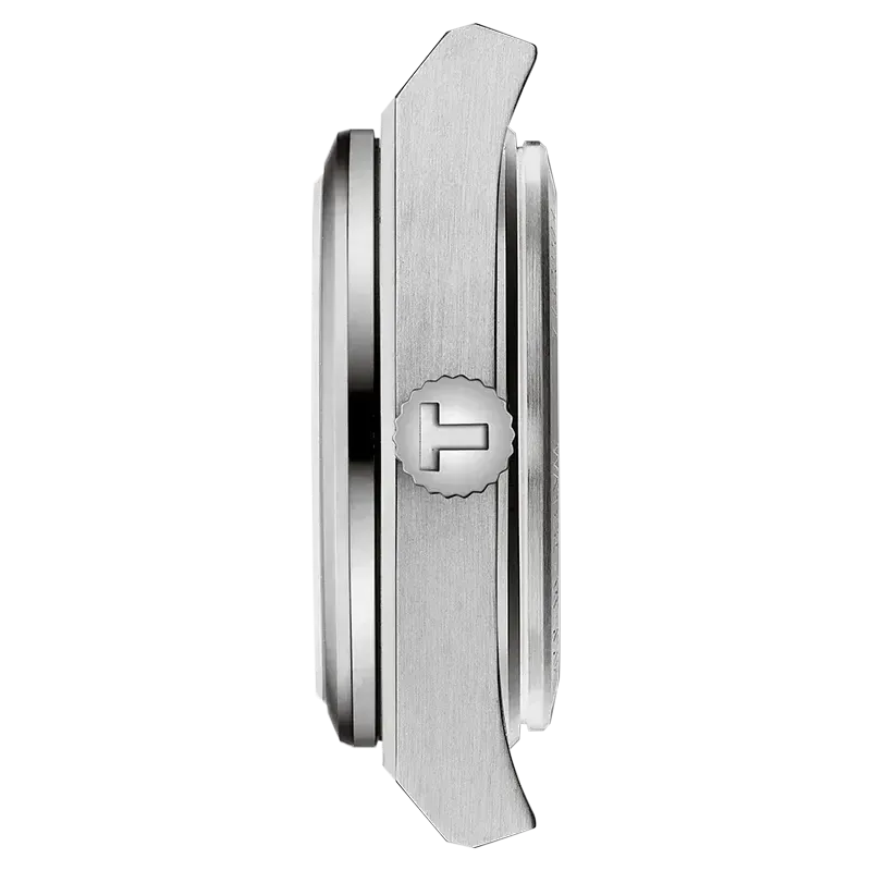 Tissot PRX Quartz Diamonds Black Dial Silver Steel Strap Watch for Women - T137.010.11.056.00