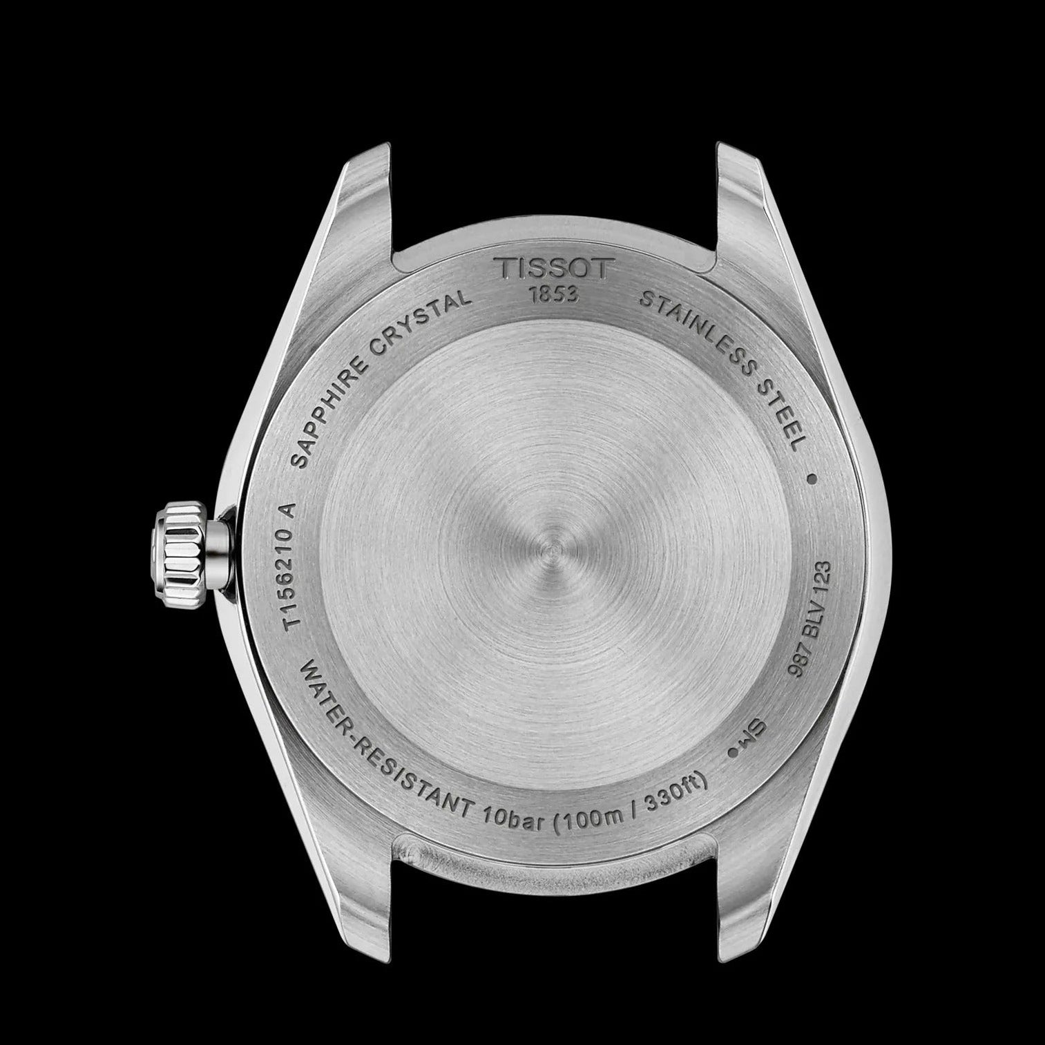 Tissot Ballade Quartz Blue Dial Silver Steel Strap Watch for Women - T156.210.11.351.00