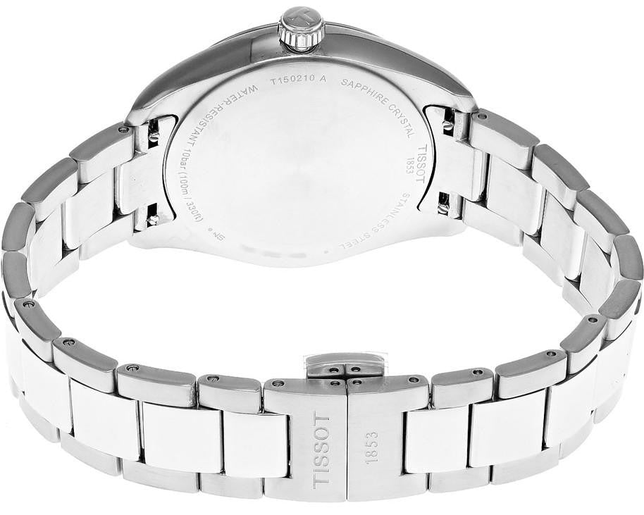 Tissot PR 100 Quartz Silver Dial Silver Steel Strap Watch for Women - T150.210.11.031.00