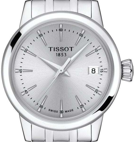 Tissot Bellissima Small Lady Silver Dial Silver Steel Strap Watch for Women - T129.210.11.031.00