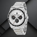 Maserati Velocità Chronograph Silver Dial Silver Steel Strap Watch for Men - R8873652006