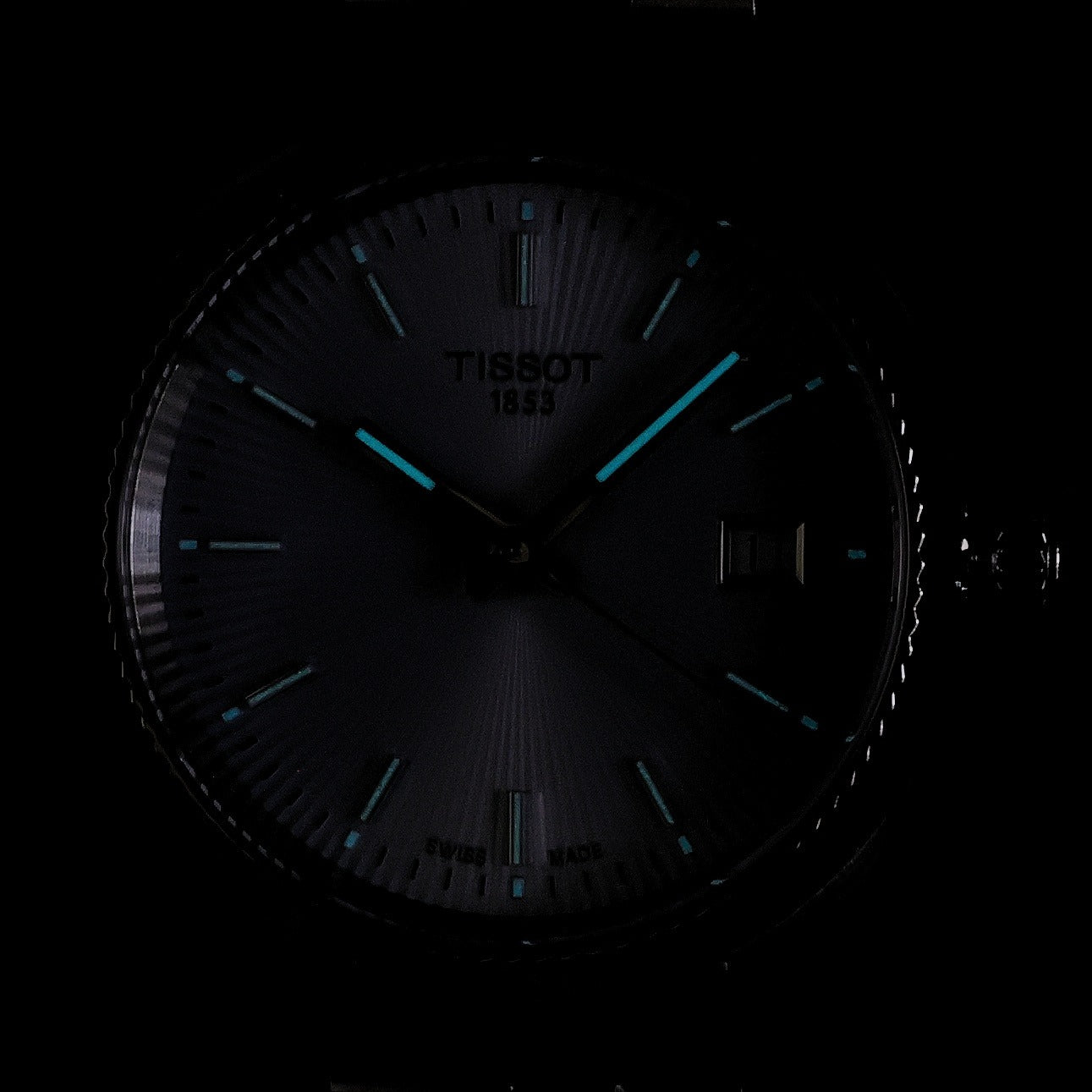 Tissot Ballade Quartz Blue Dial Silver Steel Strap Watch for Women - T156.210.11.351.00