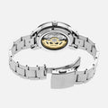 Seiko Presage Style60's Automatic Blue Dial Silver Steel Strap Watch for Men - SRPG05J1