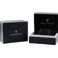Maserati Stile Chronograph Green Dial Silver Steel Strap Watch for Men - R8873642011