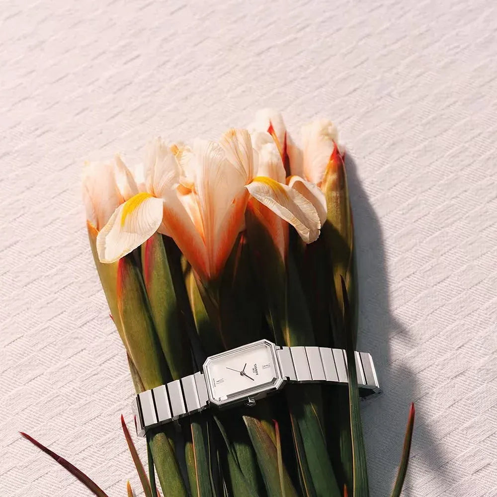 Tissot SRV Silver Dial Silver Steel Strap Watch for Women - T160.110.11.033.00