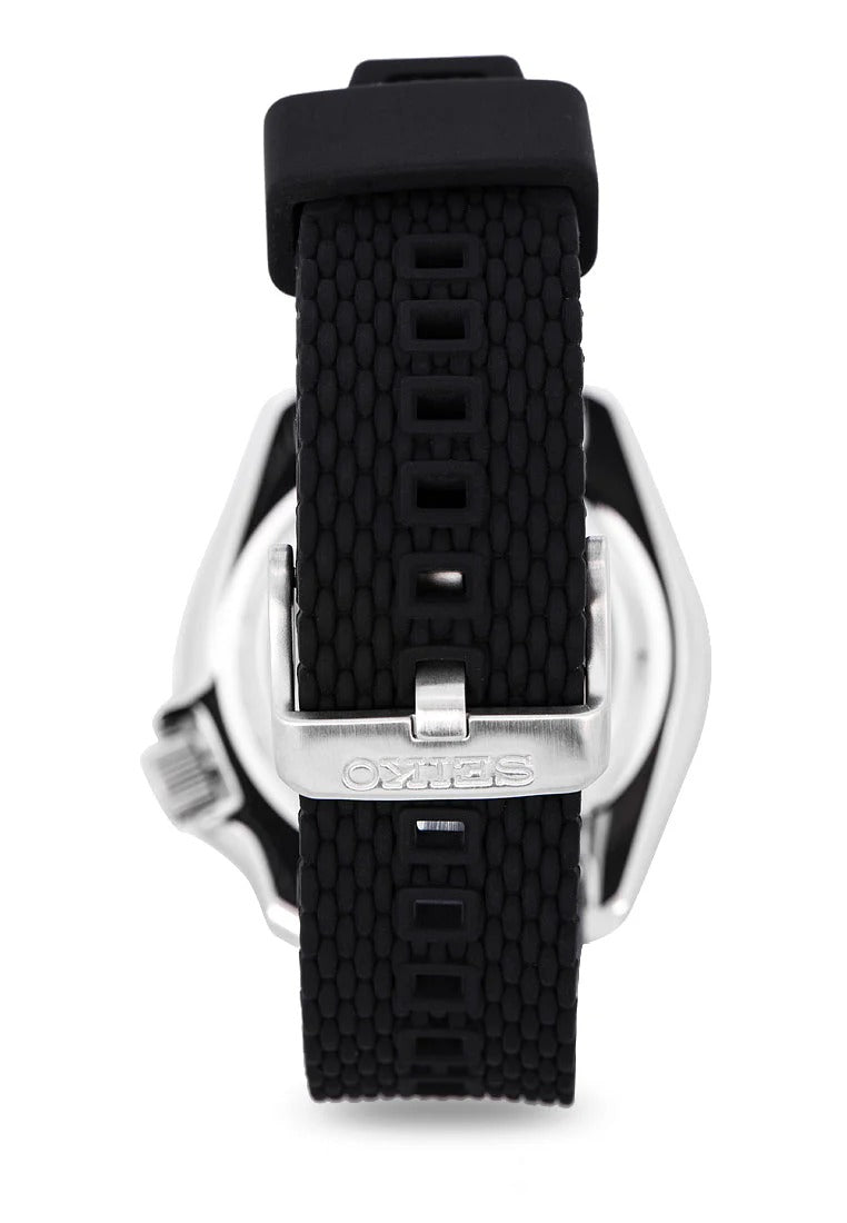 Seiko 5 Sports SKX Automatic Blue Dial Blue Silicone Strap Watch for Men - SRPD71K2
