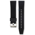 Seiko 5 Sports SKX Automatic Black Dial Black Silicone Strap Watch for Men - SRPD73K2