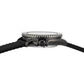 Seiko 5 Sports SKX Series Automatic Black Dial Black Silicone Strap Watch for Men - SRPD65K2