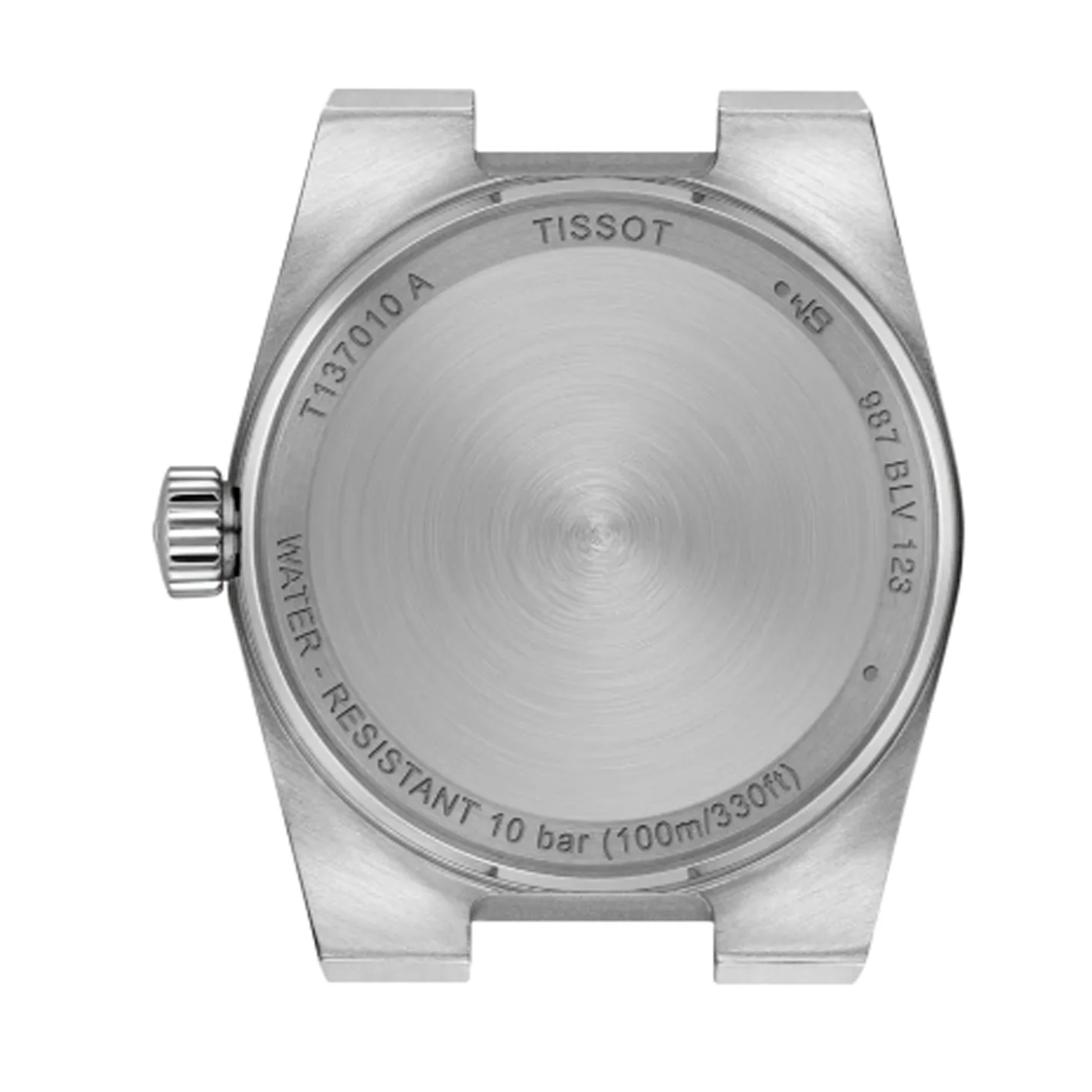 Tissot PRX Quartz Ice Blue Dial Silver Steel Strap Watch for Women - T137.010.11.351.00