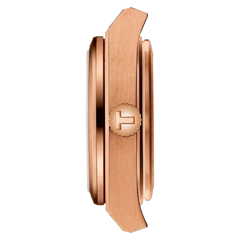 Tissot PRX Diamonds Rose Gold Dial Rose Gold Steel Strap Watch for Women - T137.010.33.506.00