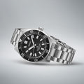 Seiko Prospex 1965 Heritage Divers Automatic Black Dial Silver Steel Strap Watch for Men - SPB453J1