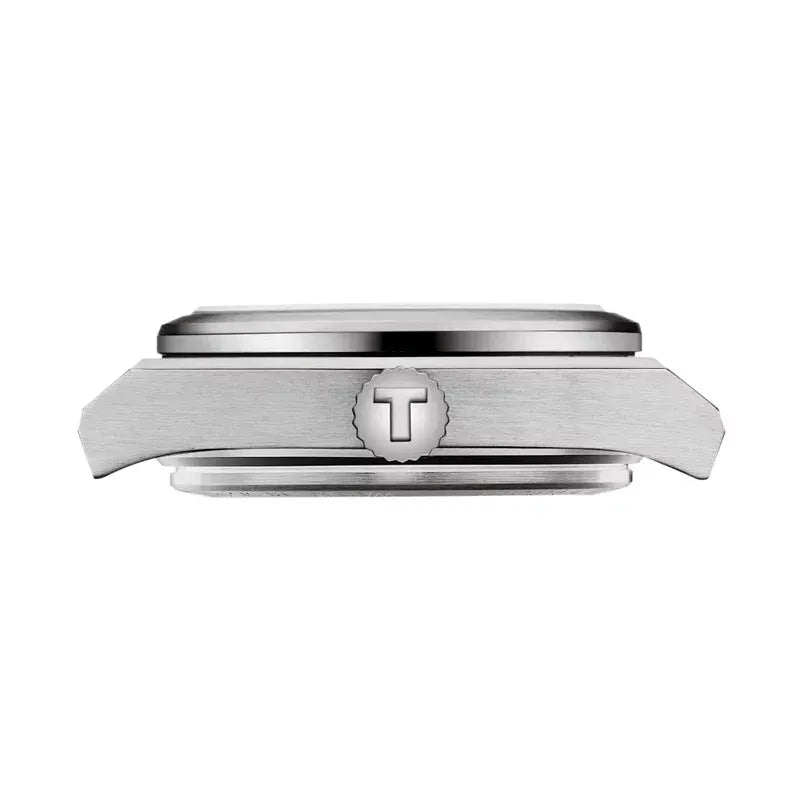 Tissot PRX Quartz Ice Blue Dial Silver Steel Strap Watch for Women - T137.010.11.351.00