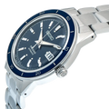 Seiko Presage Style60's Automatic Blue Dial Silver Steel Strap Watch for Men - SRPG05J1