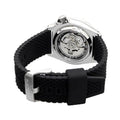 Seiko 5 Sports SKX Automatic Black Dial Black Silicone Strap Watch for Men - SRPD73K2