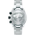 Seiko Prospex Speedtimer Solar Chronograph Datsun 240Z Collaboration Limited Edition Black Dial Two Tone Steel Strap Watch for Men - SSC957