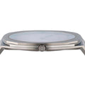 Gucci 25H Quartz Blue Dial Silver Steel Strap Unisex Watch - YA163408