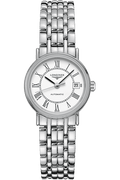 Longines Presence 25.5mm Automatic Stainless Steel Watch for Women - L4.321.4.11.6
