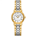 Longines Presence 25.5mm Automatic White Dial Two Tone Steel Strap Watch for Women - L4.321.2.11.7