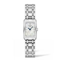 Longines Dolcevita Diamonds Mother of Pearl Dial Silver Steel Strap Watch for Women - L5.258.4.87.6
