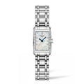 Longines Dolcevita Diamonds Mother of Pearl Dial Silver Steel Strap Watch for Women - L5.258.0.87.6