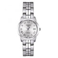 Tissot T Classic PR100 Silver Dial Silver Steel Strap Watch For Women - T049.210.11.033.00