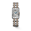 Longines Dolcevita Diamonds White Dial Two Tone Steel Strap Watch for Women - L5.258.5.79.7