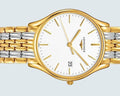 Longines Lyre Quartz White Dial Gold Stainless Steel Watch for Women - L4.859.2.12.7