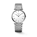Longines La Grande Classique De Longines Silver Dial Silver Steel Strap Watch for Women - L4.755.4.72.6