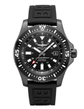 Breitling Superocean 44mm Special Volcano Black Dial Black Rubber Strap Watch for Men - M17393131B1S1