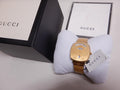 Gucci Grip Yellow Gold Dial Yellow Gold Steel Strap Unisex Watch -  YA157403