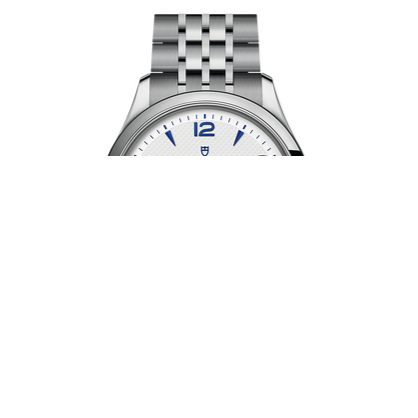 Tudor 1926 Automatic White Dial Silver Steel Strap Watch for Men - M91650-0005