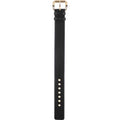 Marc Jacobs Amy Black Dial Black Leather Strap Watch for Women - MBM1154
