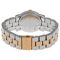 Marc Jacobs Amy Silver Dial Two Tone Steel Strap Watch for Women - MBM3194