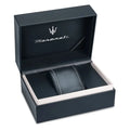 Maserati Stile Chronograph Black Dial Silver Steel Strap Watch For Men - R8873642010