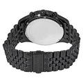 Michael Kors Lexington Chronograph Black Dial Black Steel Strap Watch for Men - MK8603