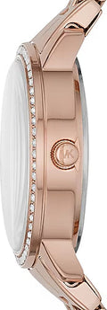 Michael Kors Argyle Quartz Rose Gold Dial Rose Gold Steel Strap Watch For Women - MK3156
