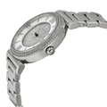 Michael Kors Catlin Silver Dial Silver Steel Strap Watch for Women - MK3355