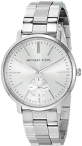 Michael Kors Jaryn Quartz Silver Dial Silver Steel Strap Watch For Women - MK3499