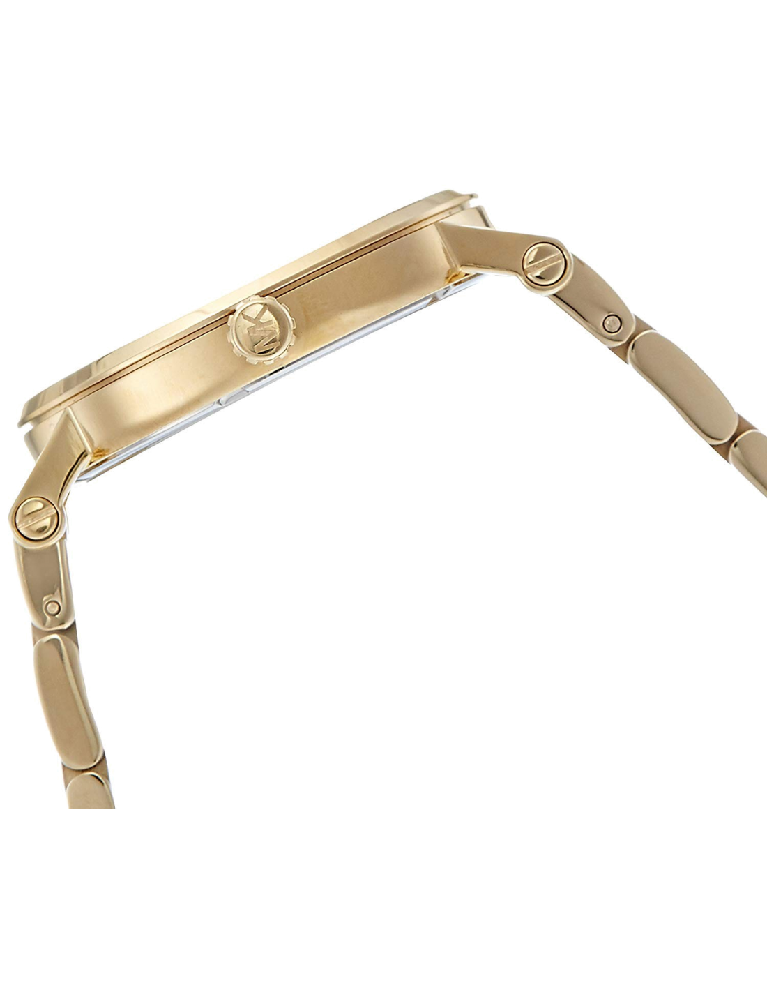 Michael Kors Norie Gold Dial Two Tone Steel Strap Watch for Women - MK3586