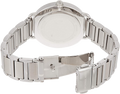 Michael Kors Portia Black Dial Silver Steel Strap Watch for Women - MK3638