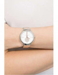 Michael Kors Portia Quartz Silver Dial Two Tone Steel Strap Watch For Women - MK3709