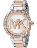 Michael Kors Parker Gold Dial Two Tone Steel Strap Watch for Women - MK6314