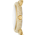 Michael Kors Taryn Mother of Pearl Dial Gold Steel Strap Watch For Women - MK6567