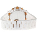 Michael Kors Ceramic White Dial White Steel Strap Watch for Women - MK5269