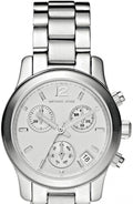 Michael Kors Runway Silver Dial Silver Steel Strap Watch for Women - MK5428