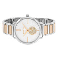 Michael Kors Portia Quartz Silver Dial Two Tone Steel Strap Watch For Women - MK3709