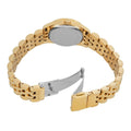Michael Kors Lexington Pave Three-Hand Green Dial Gold Steel Strap Watch for Women - MK4842